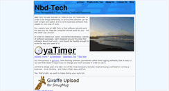 Desktop Screenshot of nbdtech.com