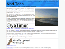 Tablet Screenshot of nbdtech.com